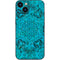 Blue Zen Ginseng iPhone 13 Skin